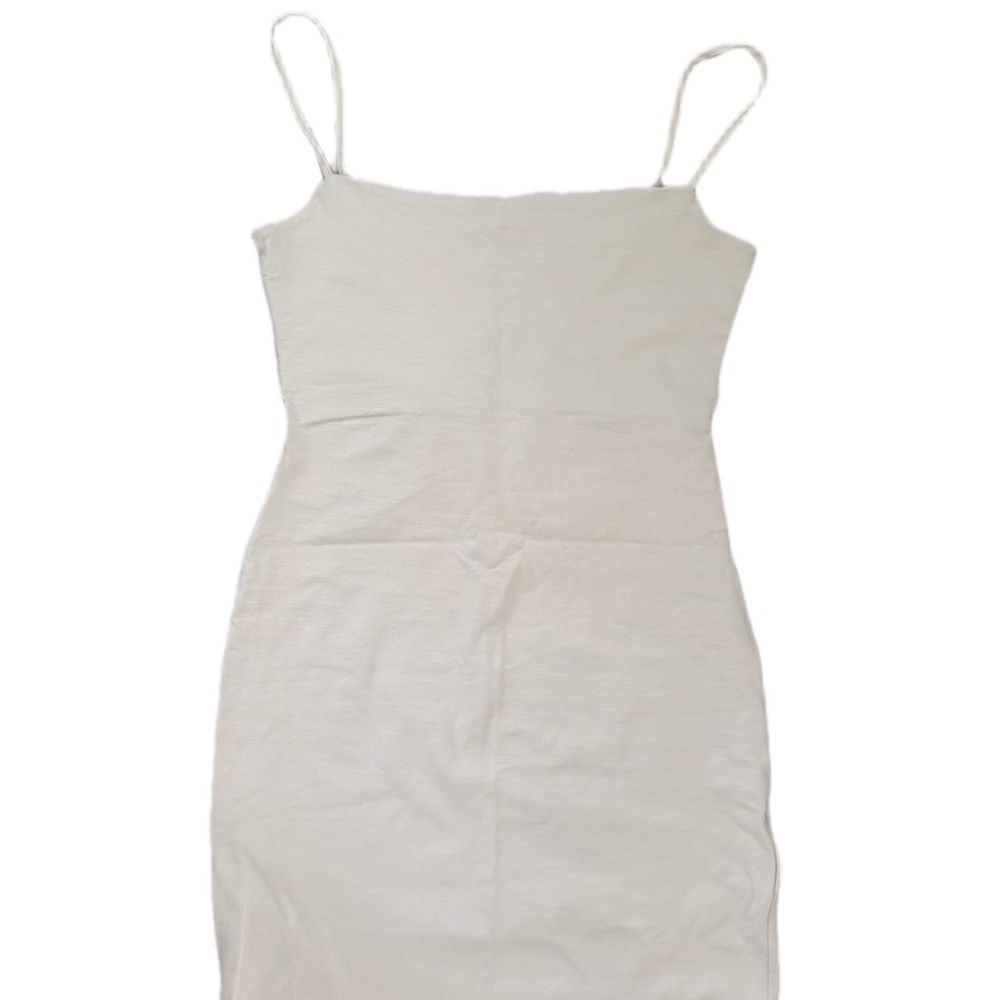 Sinsay Nude Strap Bodycon Dress